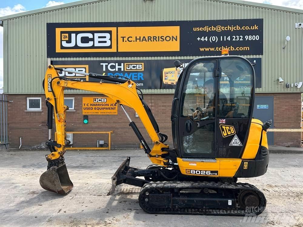 JCB 8026 CTS Mini bageri <7t