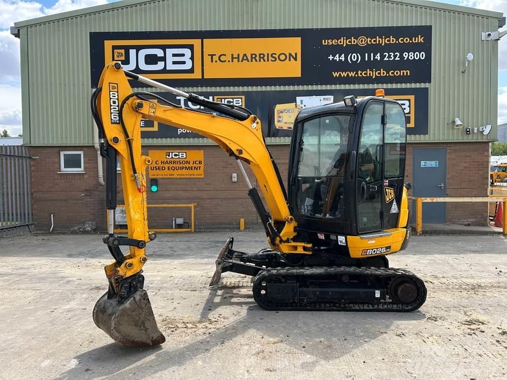 JCB 8026 CTS Mini bageri <7t