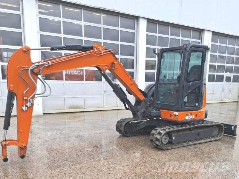 Hitachi ZX 55 U-6 Mini bageri <7t