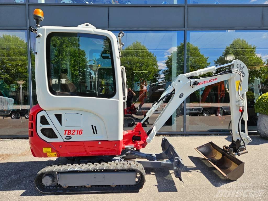 Takeuchi tb216 Mini bageri <7t