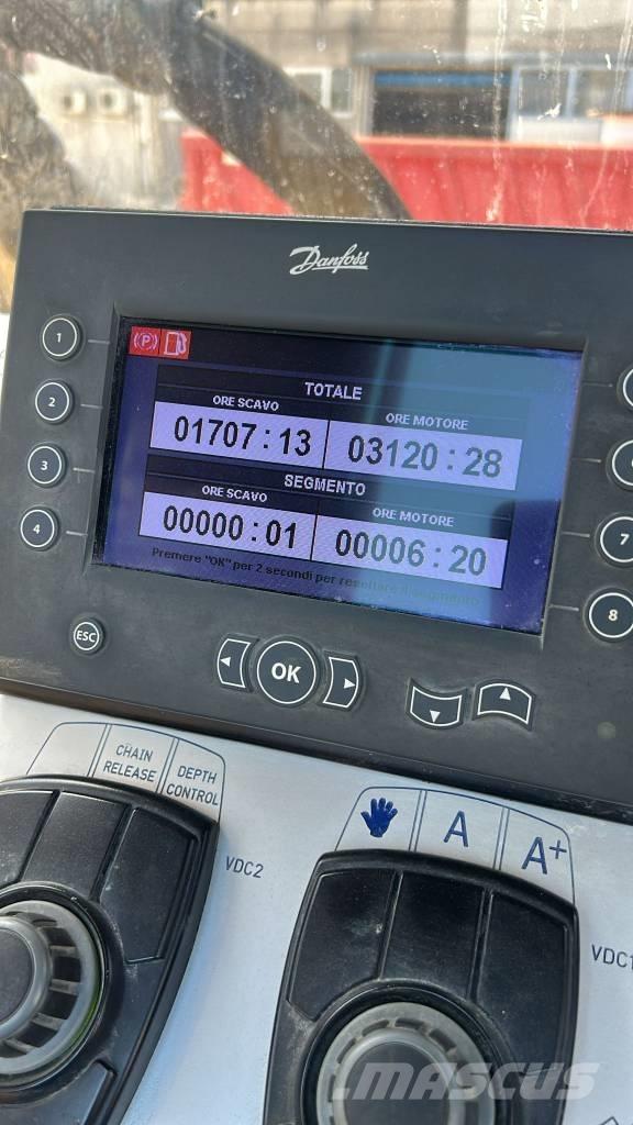 Tesmec 950 Rovokopači freze za kanale Trenčeri