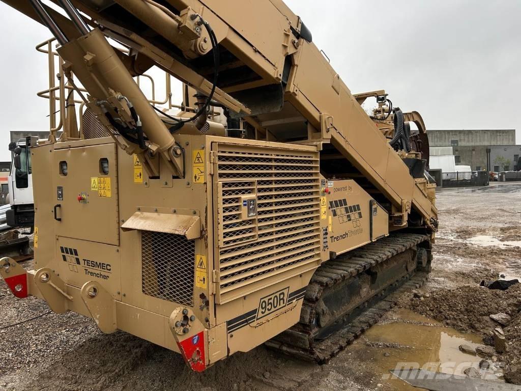Tesmec 950 Rovokopači freze za kanale Trenčeri