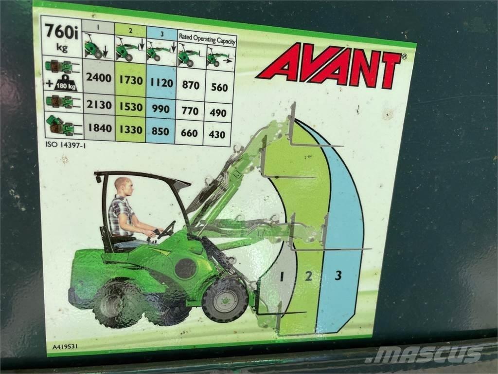 Avant 760i Mini utovarivači