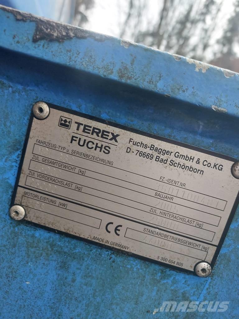Terex Fuchs MHL 360 Bageri za rušenje