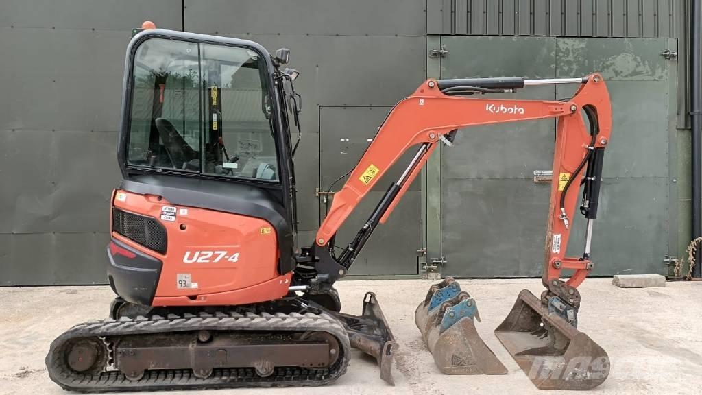 Kubota U 27-4 Mini bageri <7t