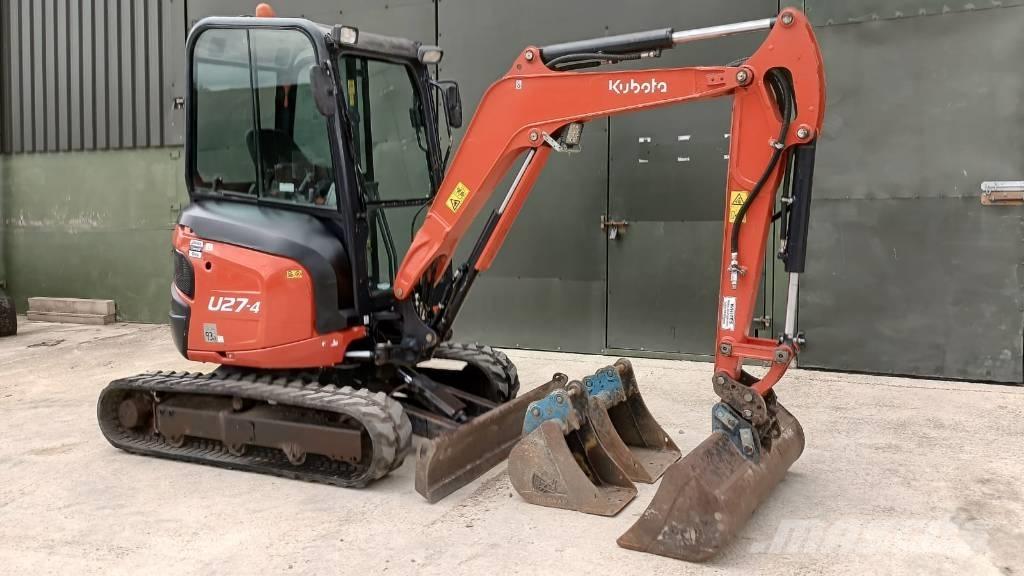 Kubota U 27-4 Mini bageri <7t