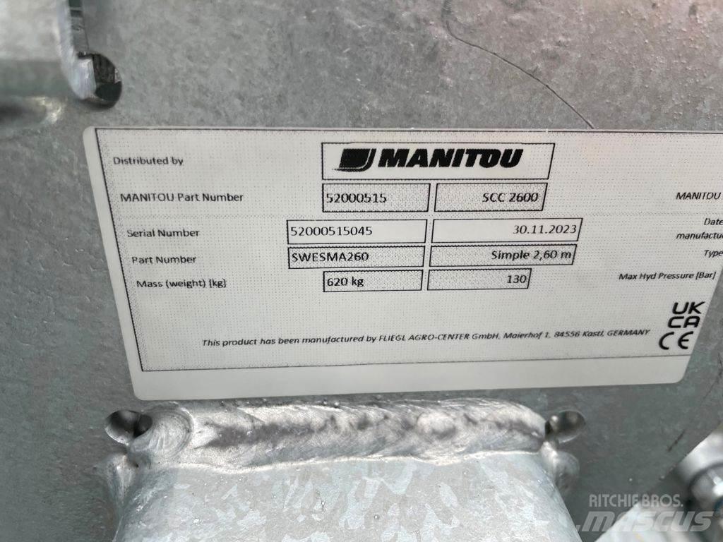 Manitou SCC 2600 Teleskopski viličari