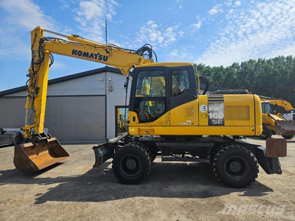 Komatsu PW 160-7 Bageri na kotačima