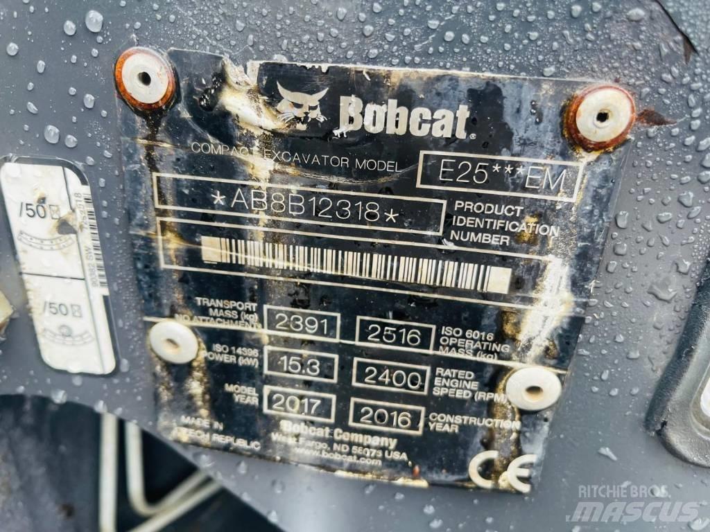 Bobcat E 25 Mini bageri <7t
