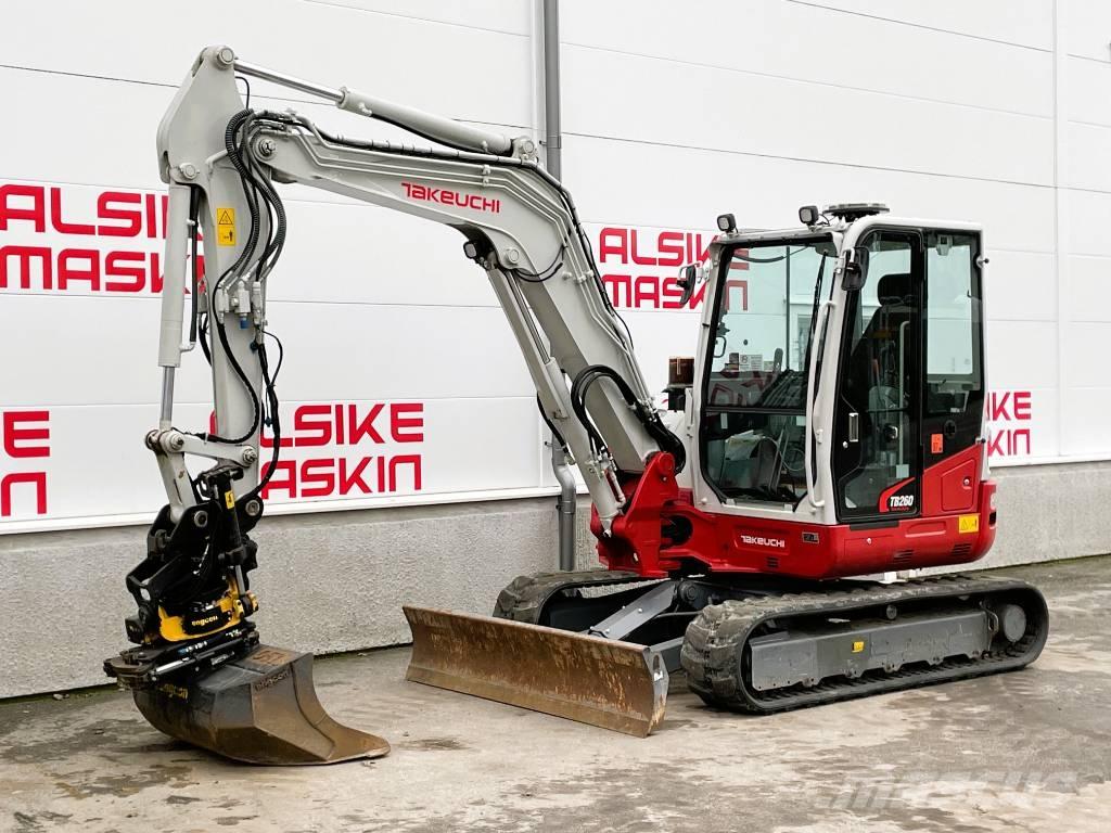 Takeuchi TB 260 Mini bageri <7t