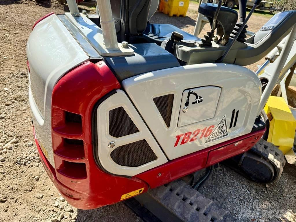 Takeuchi TB 216 Mini bageri <7t