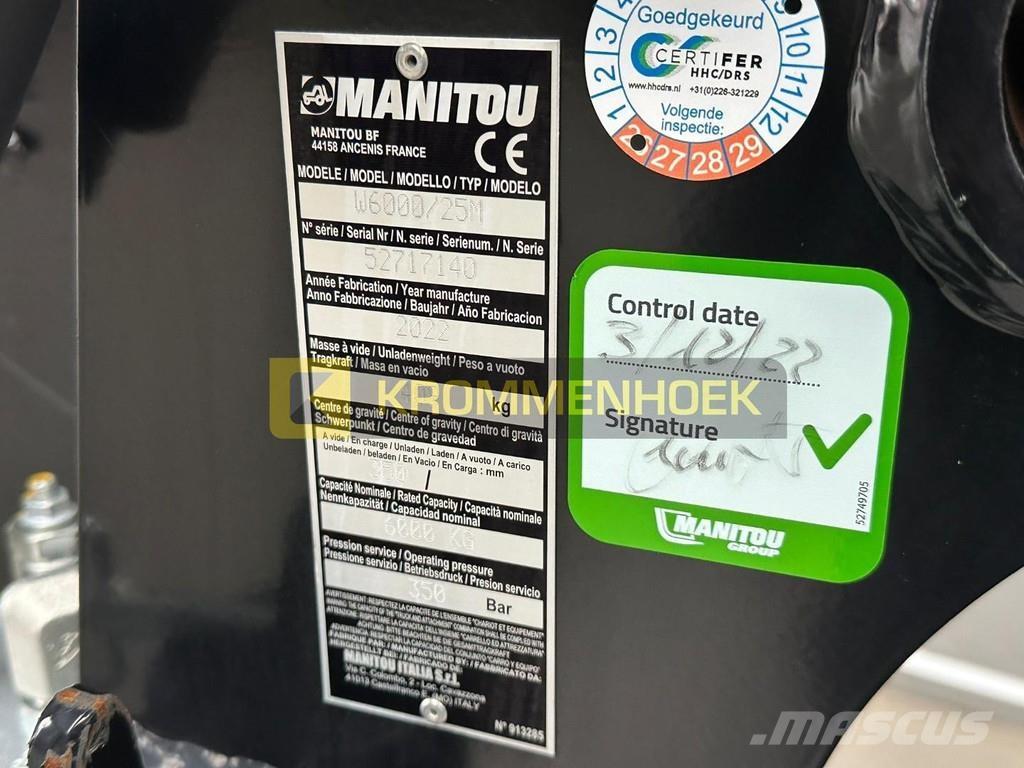 Manitou W6000 Teleskopski viličari