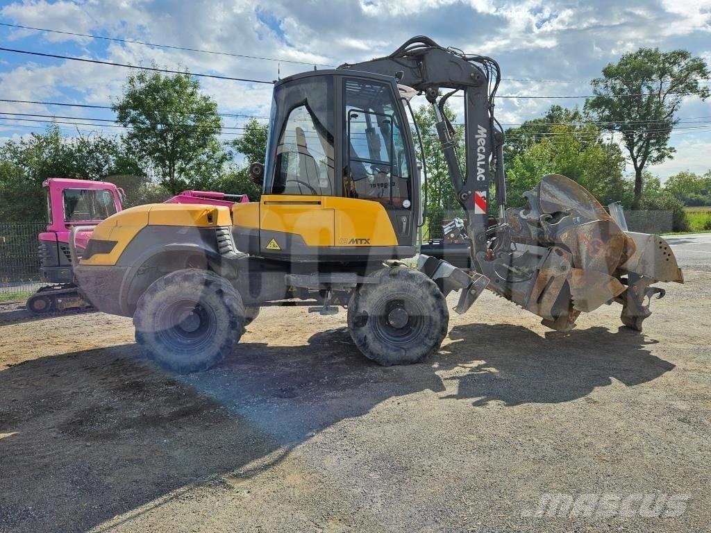Mecalac 12 MTX Bageri na kotačima