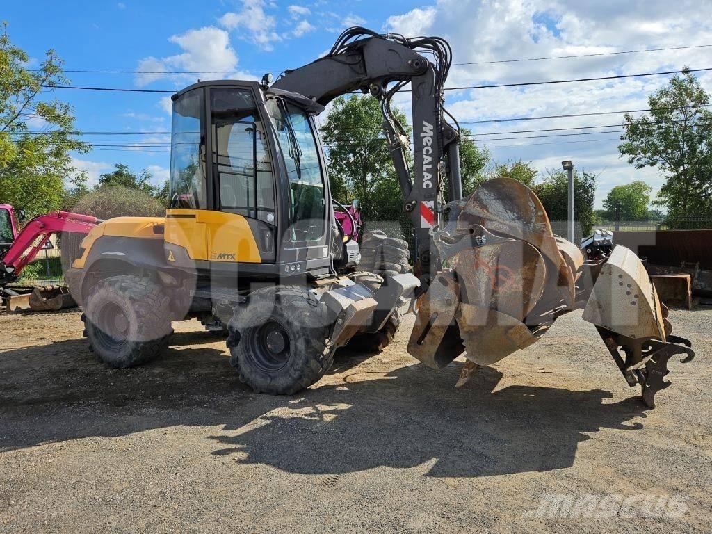 Mecalac 12 MTX Bageri na kotačima