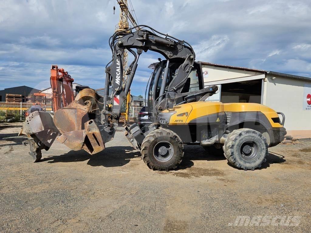 Mecalac 12 MTX Bageri na kotačima