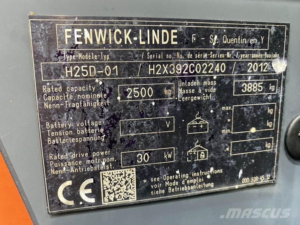 Linde H25D-01 Viličari - ostalo