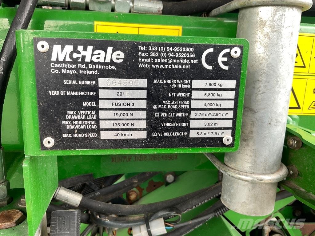 McHale Fusion 3 Rolo balirke