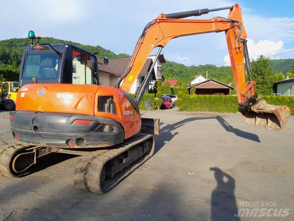 Kubota KX 080-4 Midi bageri 7t – 12t