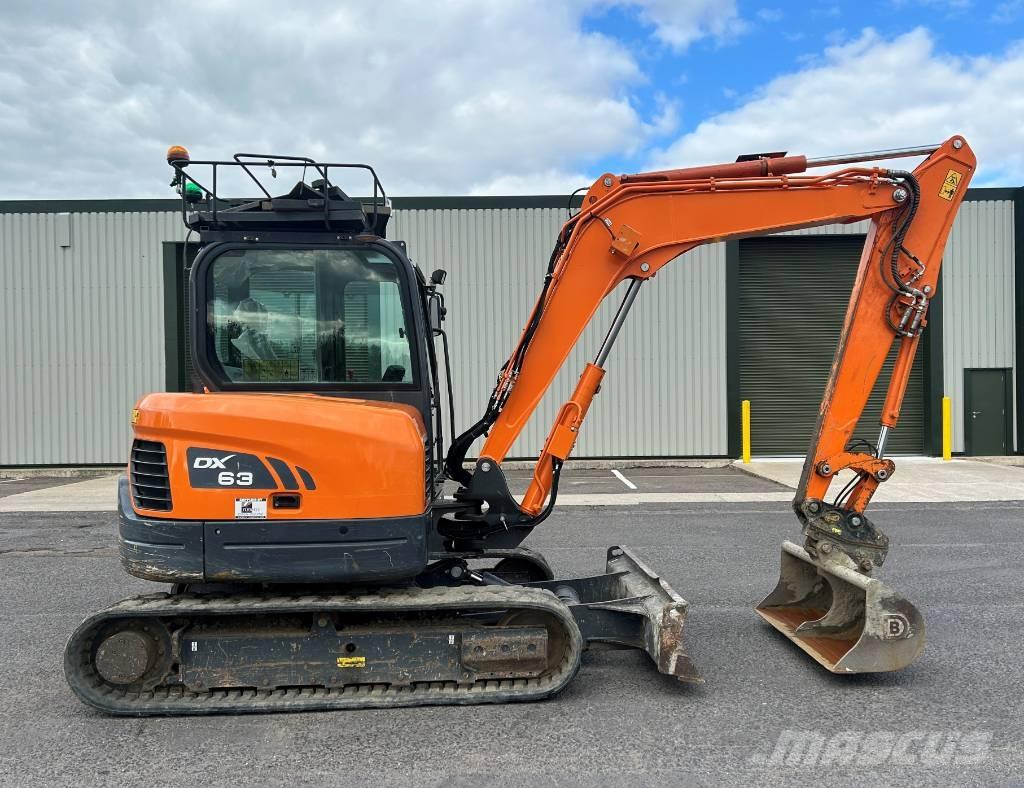 Doosan DX63-3 Bageri gusjeničari