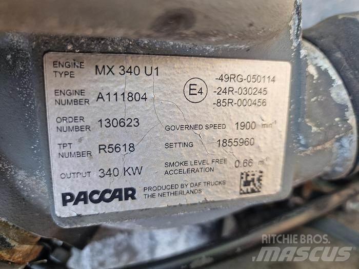 Paccar MX340.U1 Transport – ostalo