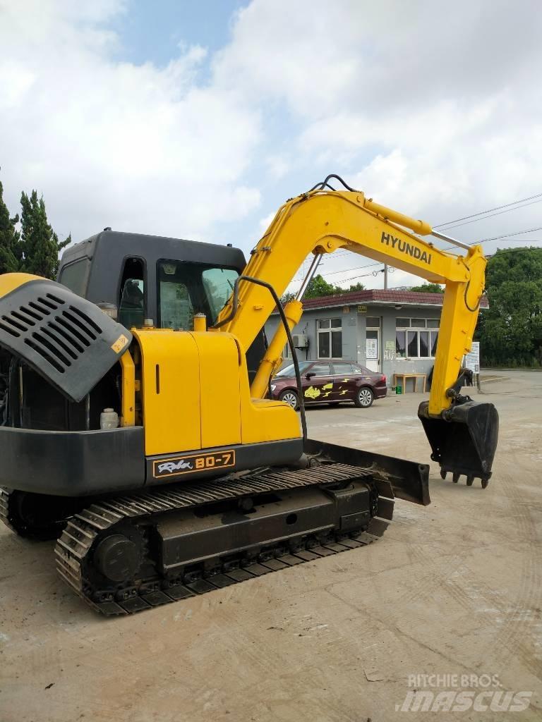 Hyundai 80-7 Bageri gusjeničari