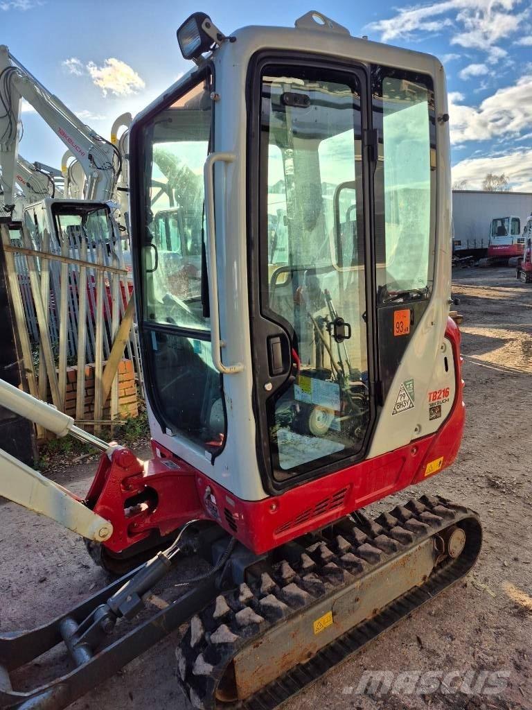 Takeuchi TB 216 Mini bageri <7t