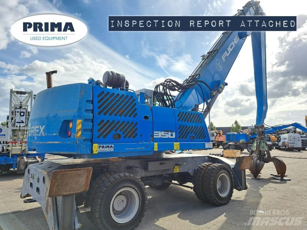 Fuchs MHL350E Bageri za manipuliranje materijalom / otpadom