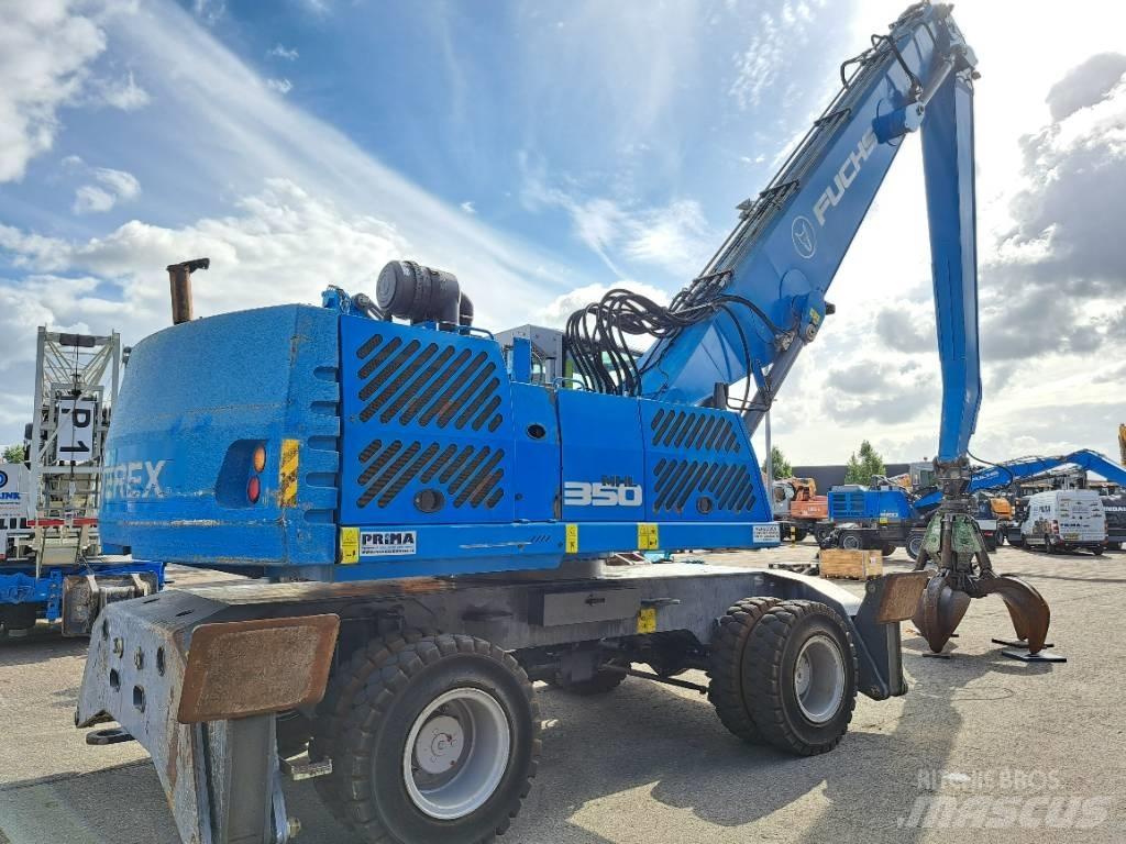 Fuchs MHL350E Bageri za manipuliranje materijalom / otpadom