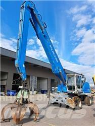 Fuchs MHL350E + Polyp Bageri za manipuliranje materijalom / otpadom