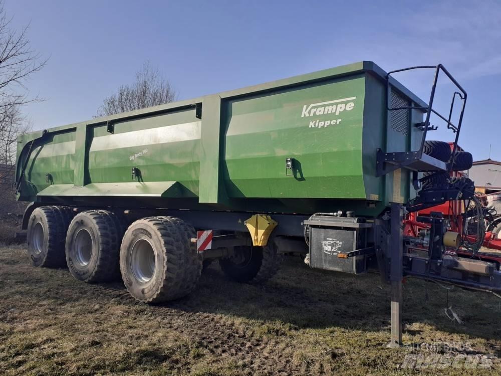 Krampe Big Body 900 Poluprikolice sa otvorenim sandukom