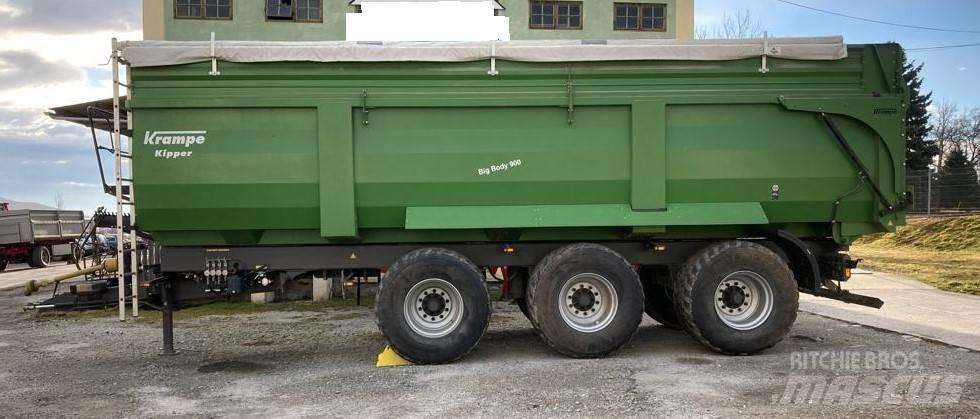 Krampe Big Body 900 Poluprikolice sa otvorenim sandukom