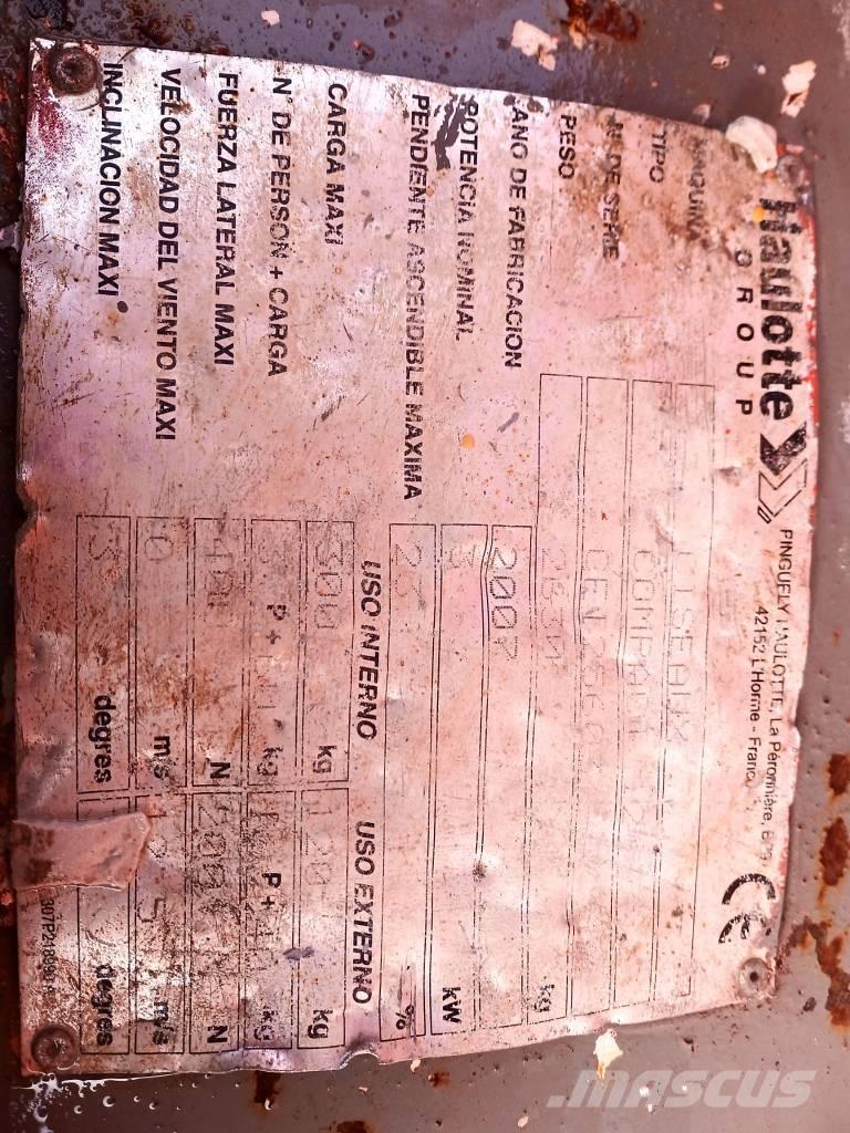 Haulotte Compact 12 Škaraste platforme