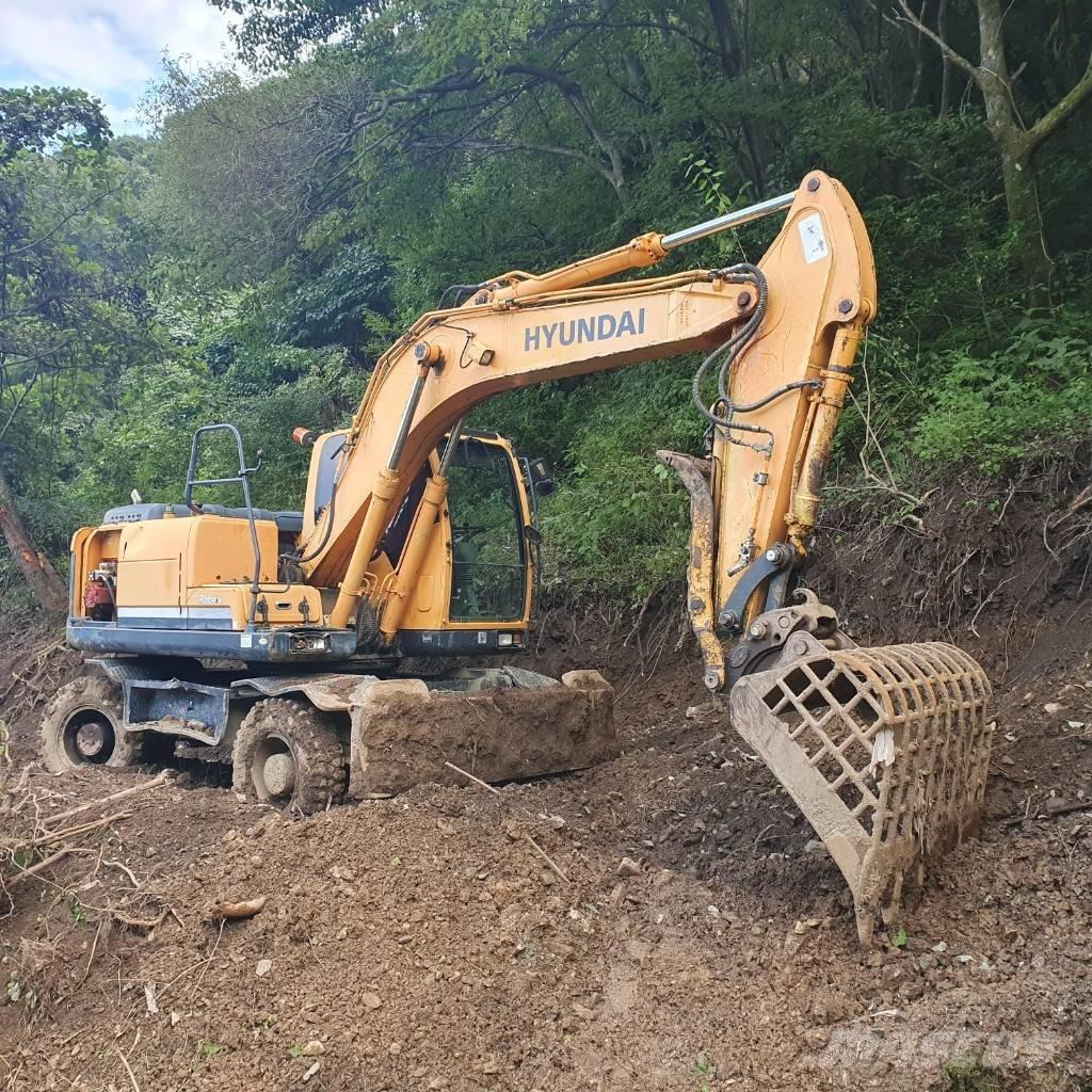 Hyundai Robex 140 W Bageri na kotačima