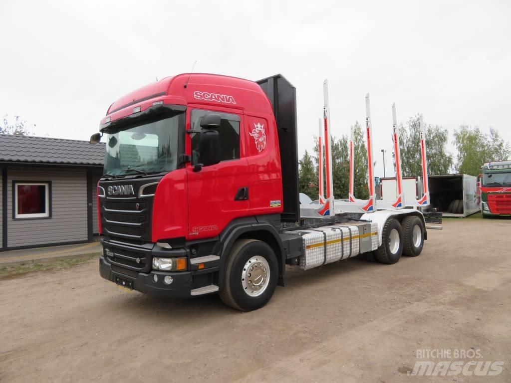 Scania R 520 Kamioni za drva