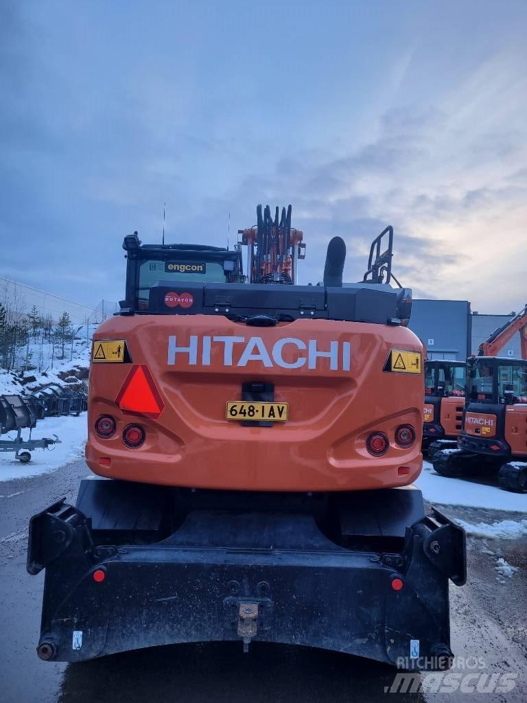 Hitachi ZX155W-7 2P Bageri na kotačima