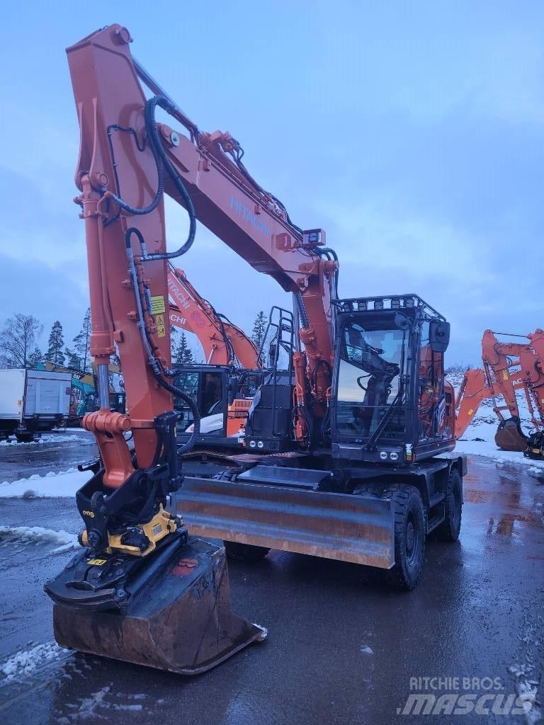Hitachi ZX155W-7 2P Bageri na kotačima