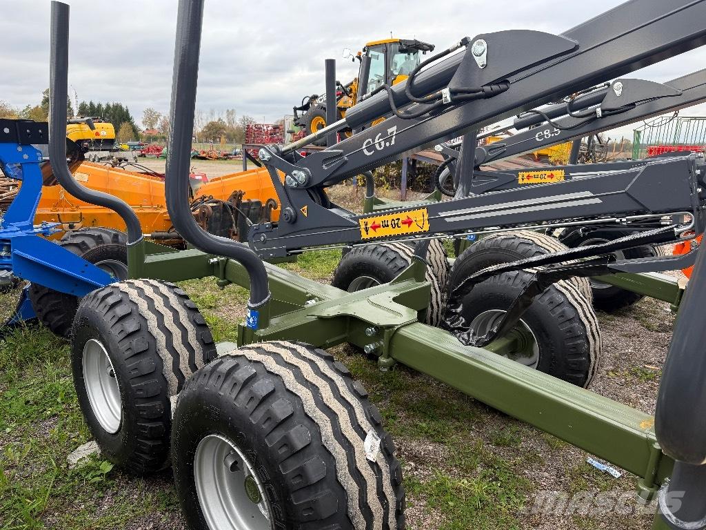 Farma T9 DS 6,7 kran Šumarske prikolice