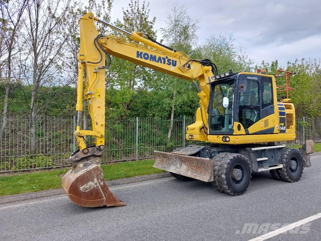 Komatsu PW148-11 Bageri na kotačima