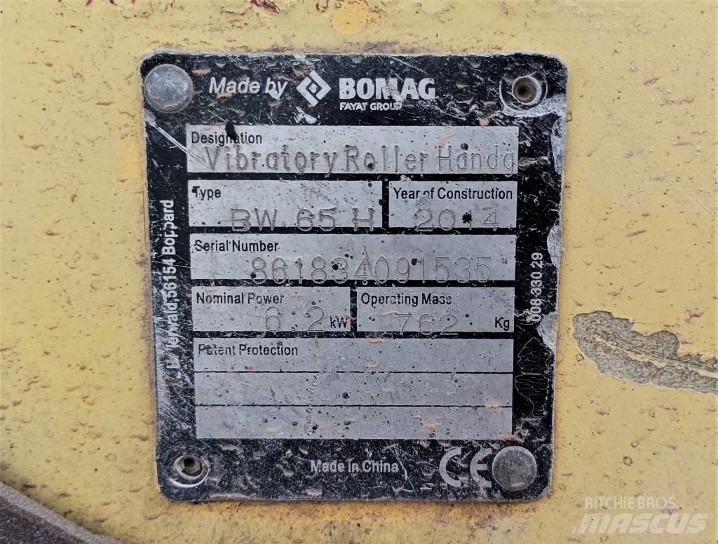 Bomag BW 65 H Valjci sa dvojnim bubnjem