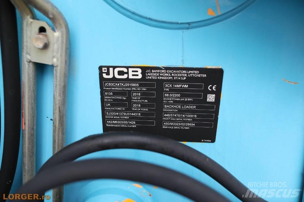 JCB 3 CX 14 Utovarni rovokopači