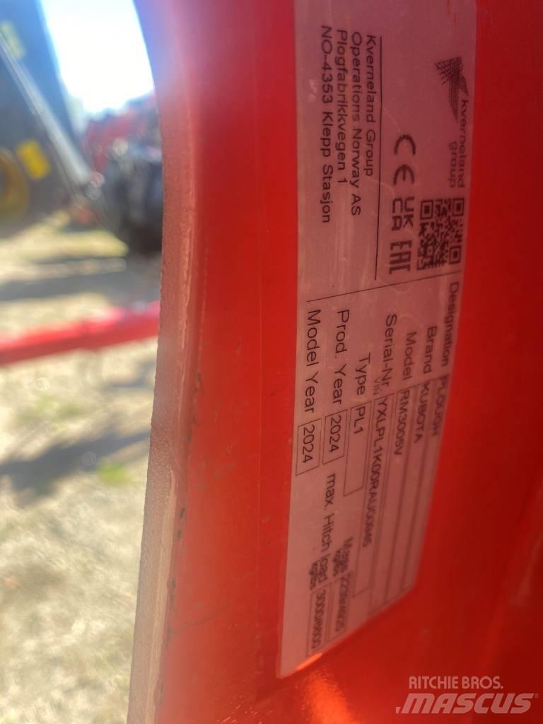 Kubota RM 300 SV Plugovi okretači