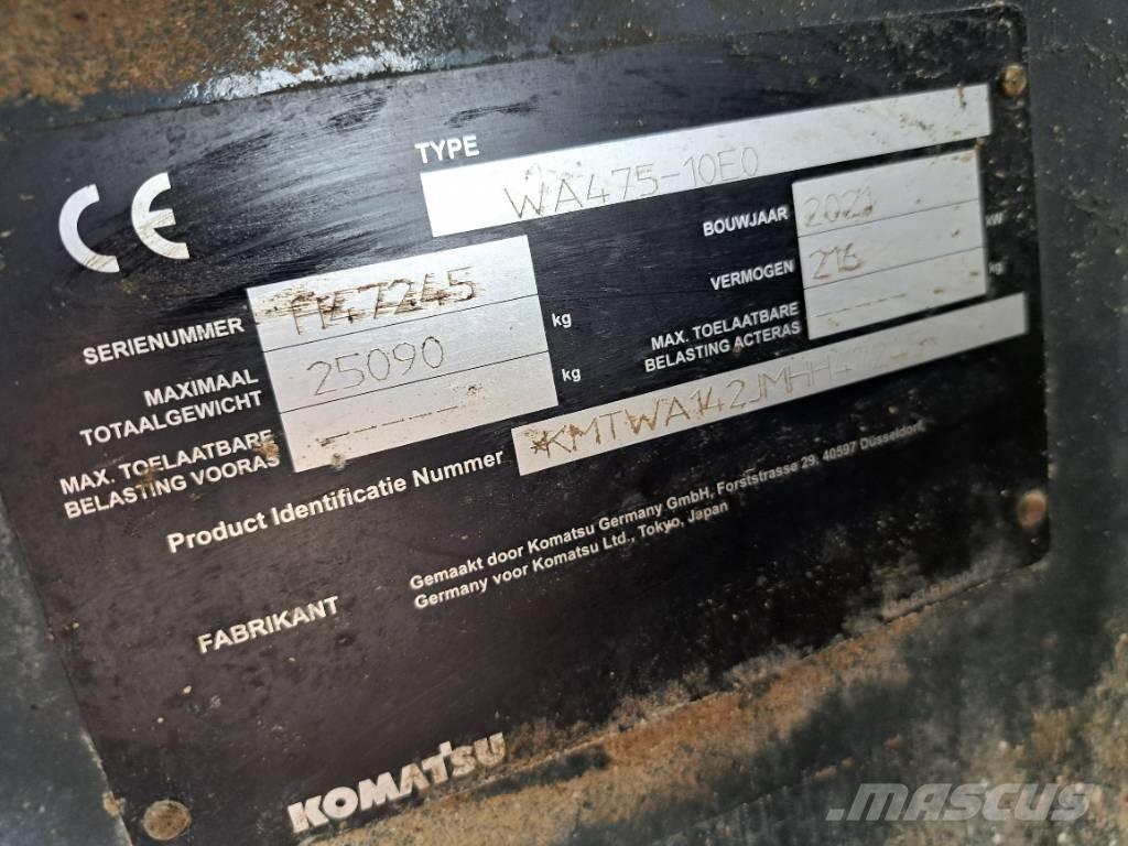 Komatsu WA475-10E0 Utovarivači na kotačima