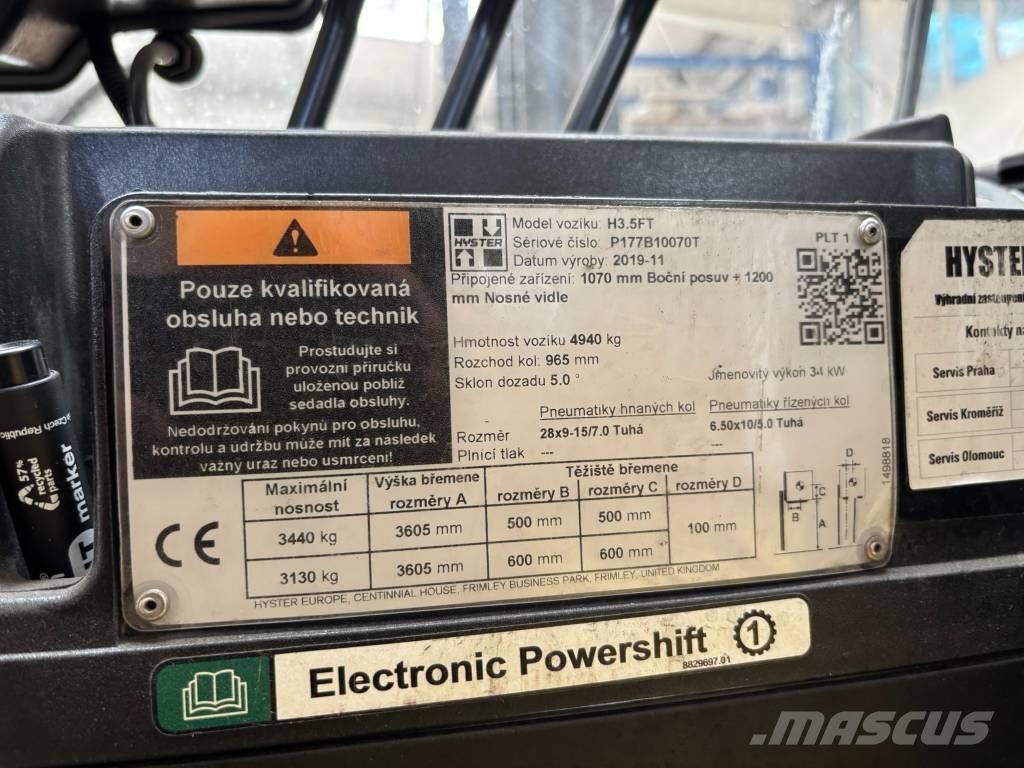 Hyster H3.5FT Dizelski viličari