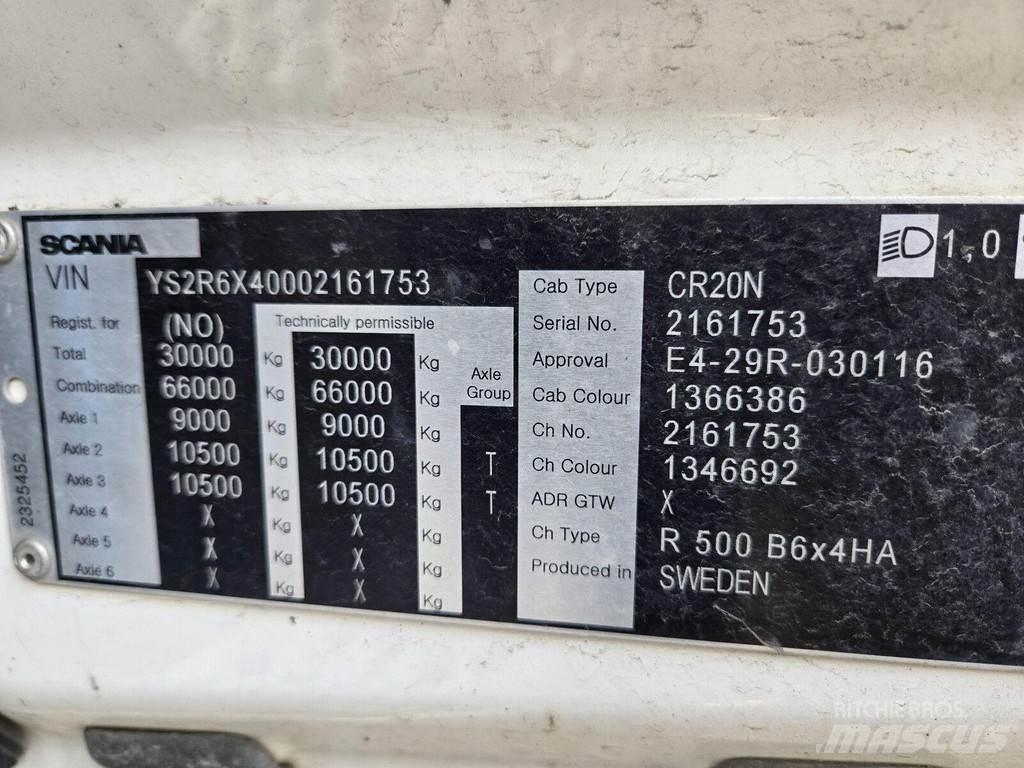 Scania R500 6X4 Kiper kamioni