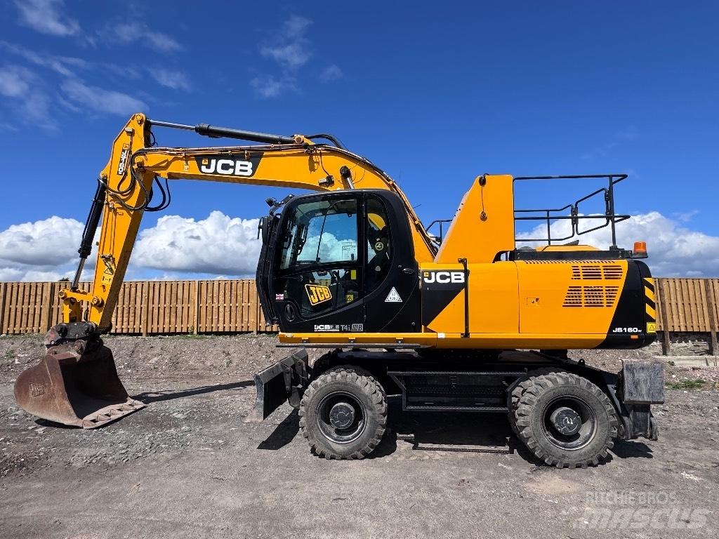 JCB JS 160 W Bageri za manipuliranje materijalom / otpadom