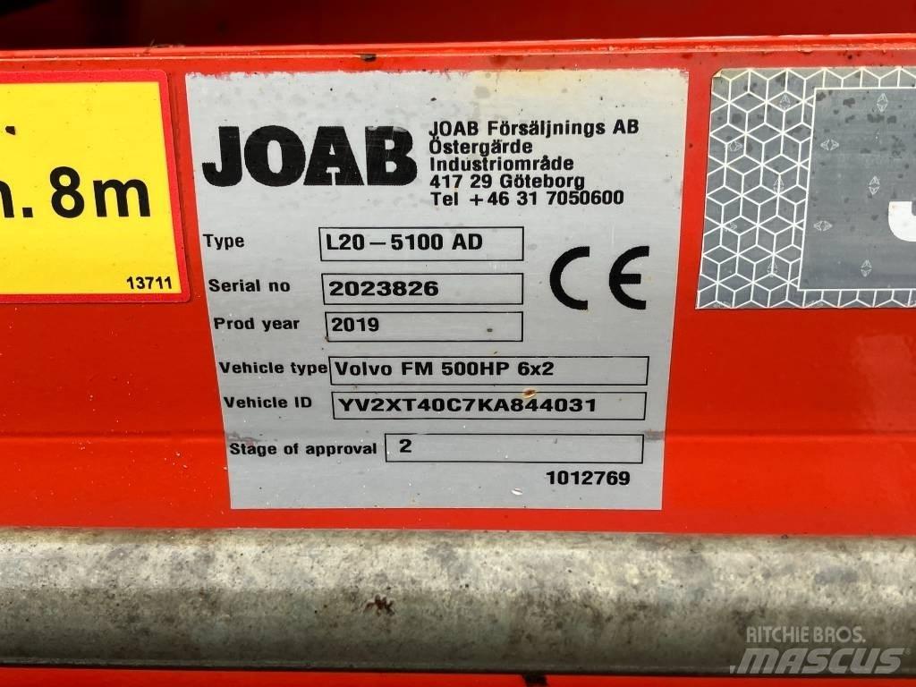 Volvo FM 510 Rol kiper kamioni s kukama za dizanje