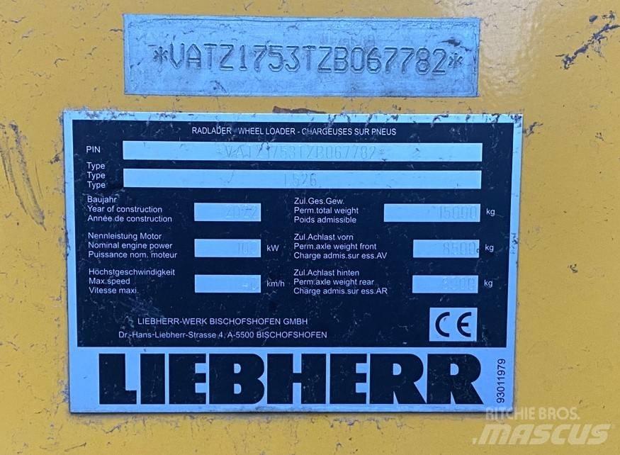 Liebherr L 526 Utovarivači na kotačima