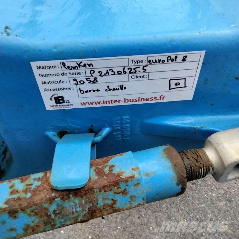 Lemken EurOpal 8 Plugovi okretači