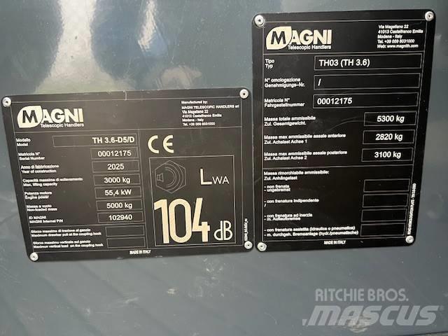 Magni TH 3.6 Teleskopski viličari
