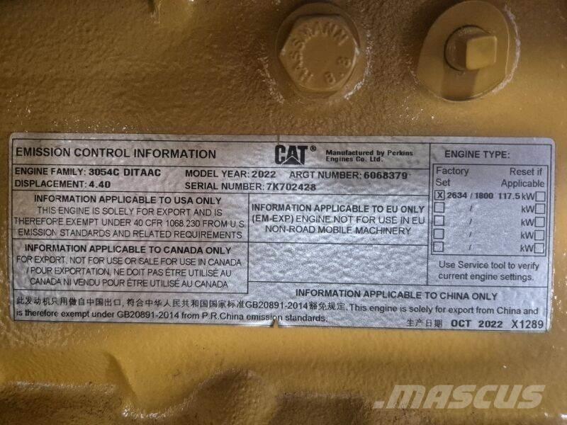 CAT 3054C DITAAC Motori